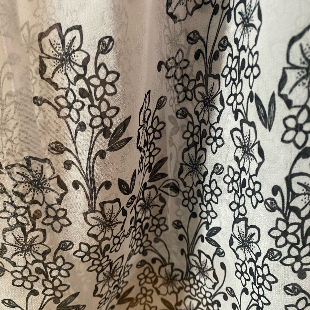 Apt 9 Pink Floral Lace Trim Chemise Babydoll Nightgown Slip Dress L - Picture 5 of 7